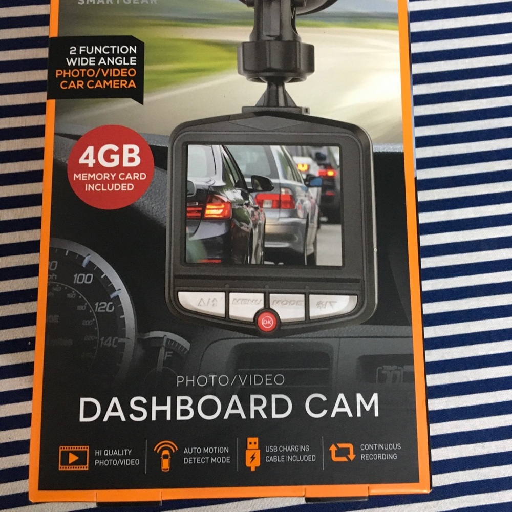 SmartGear dashboard Camera video / photo Benefits Charity.